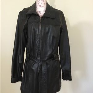 Jacqueline Ferrar Genuine Lambskin Coat